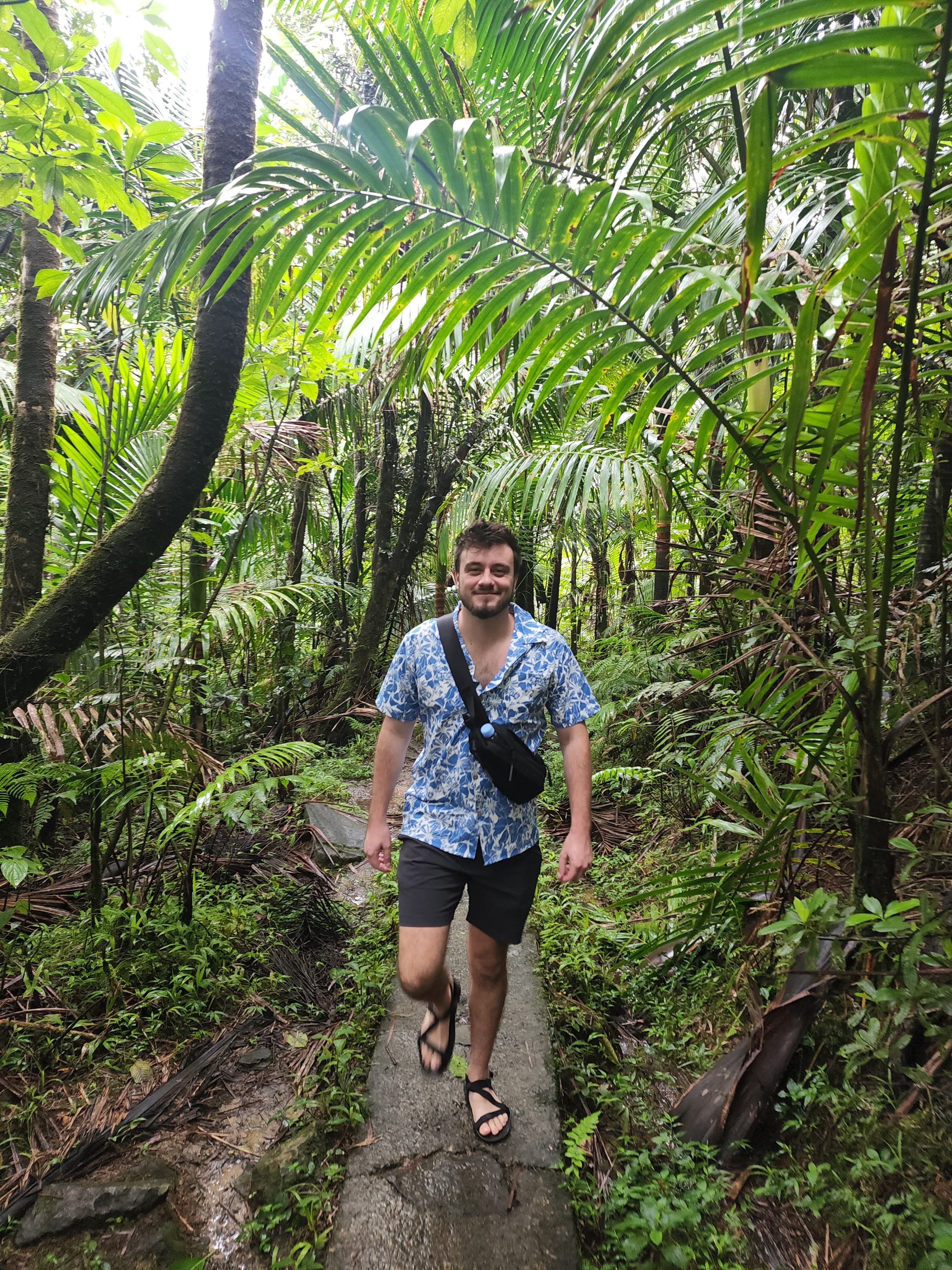 Skyler at El Yungue National Forest